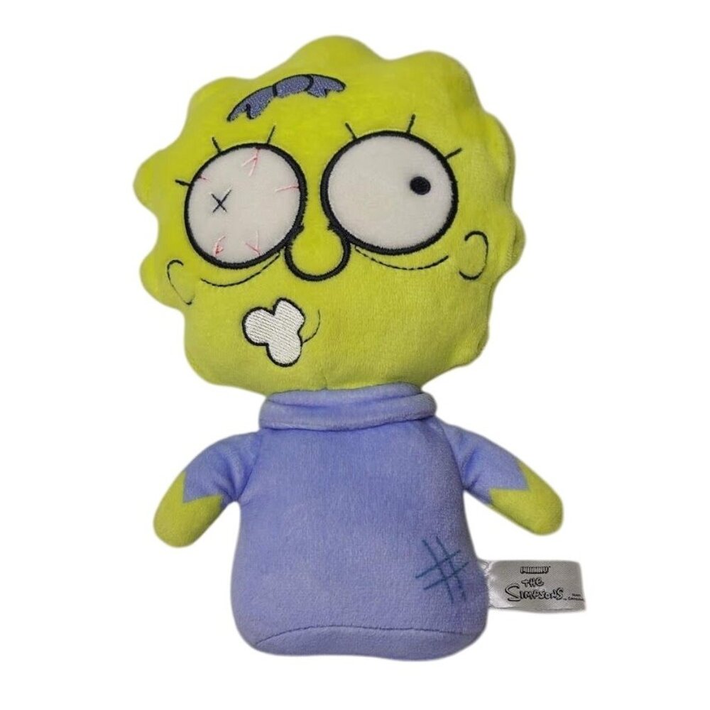 The Simpsons 8" Phunny Plush Zombie Maggie Treehouse of Horror Kidrobot 2016